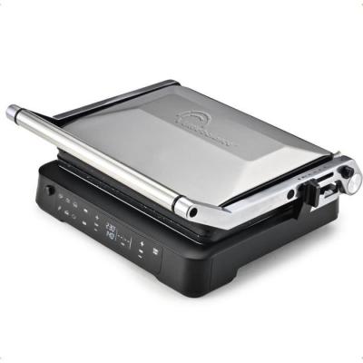 Grill viande LITTLE BALANCE 2000W - 6 positions - Aluminium / Noir