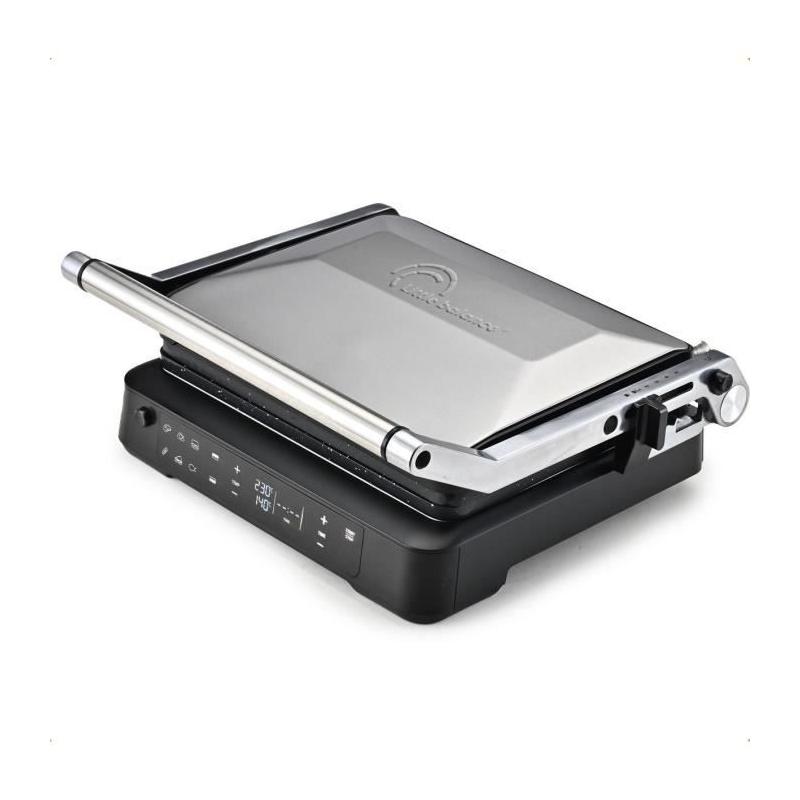 Grill viande LITTLE BALANCE 2000W - 6 positions - Aluminium / Noir