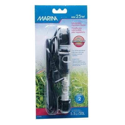 Chauffage d'aquarium MARINA 25W - Compact et efficace
