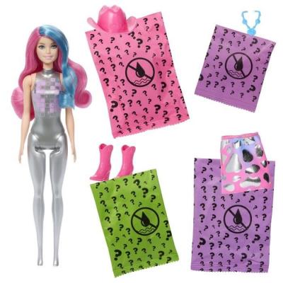 Poupée Barbie Color Reveal Disco Country Star - 6 Surprises