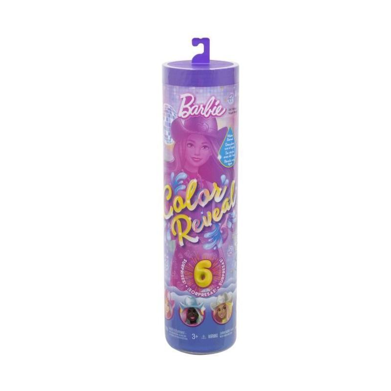 Poupée Barbie Color Reveal Disco Country Star - 6 Surprises