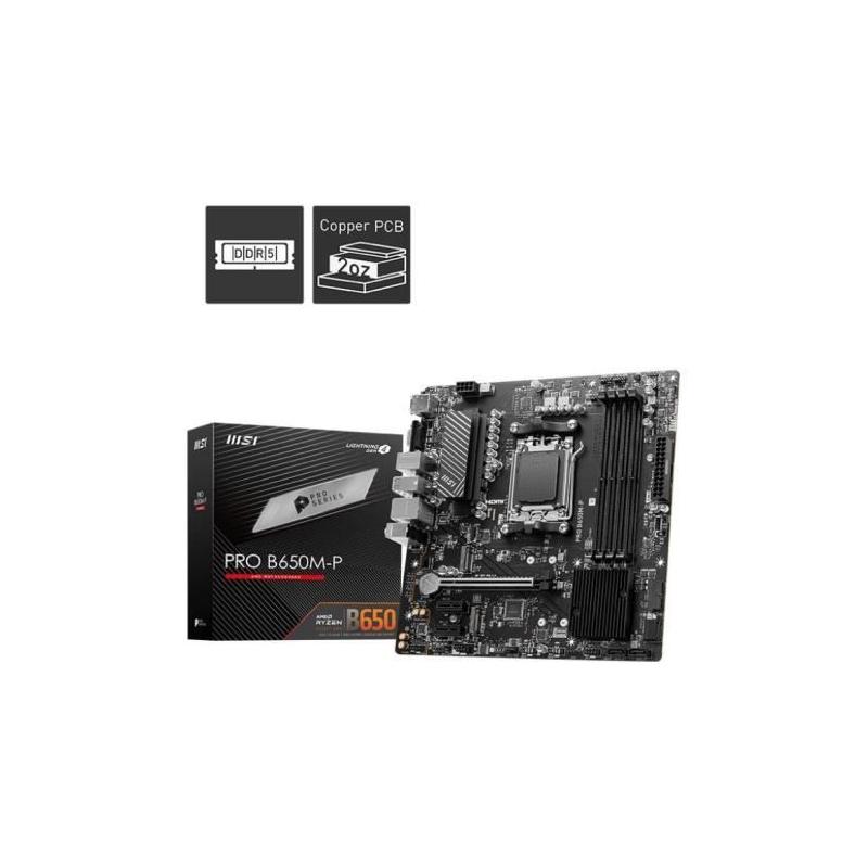 Carte Mère MSI PRO B650M-P - Compacte et Performante