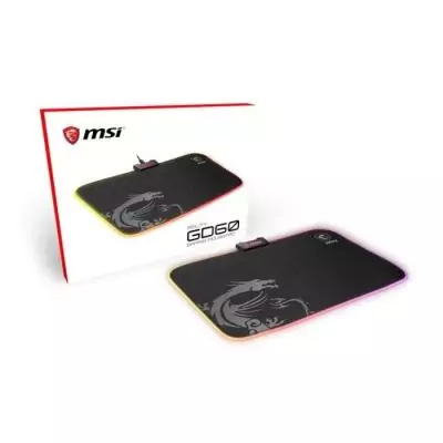 Tapis de souris gamer MSI AGILITY GD70 - Dimensions compactes