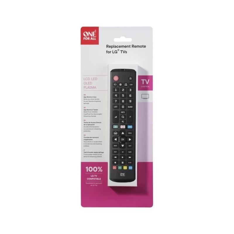 Télécommande de remplacement pour TV LG - Compacte et efficace