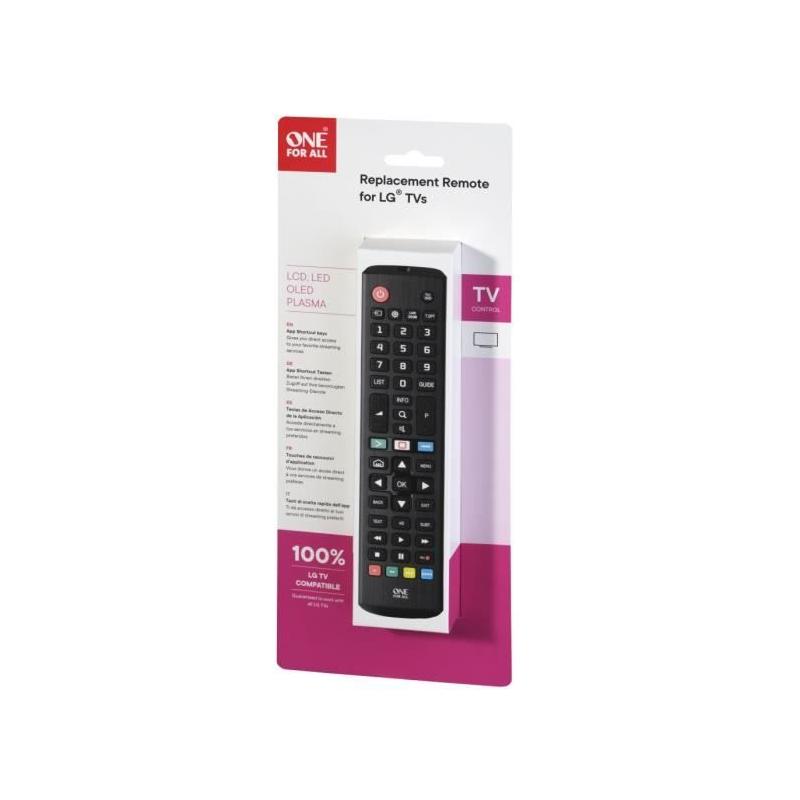 Télécommande de remplacement pour TV LG - Compacte et efficace