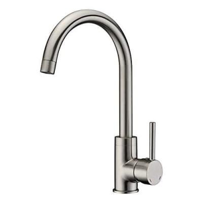 Robinet de cuisine ROUSSEAU Køben - Design Gris inox