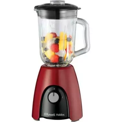 Mélangeur RUSSEL HOBBS Desire Rouge - 650 W - 2 vitesses + Pulse