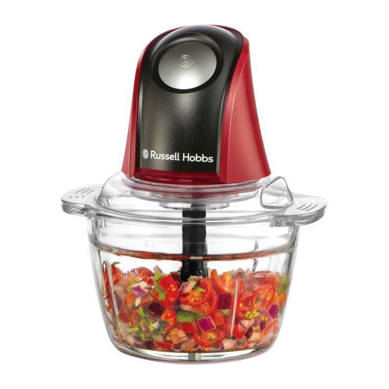 Hachoir électrique RUSSEL HOBBS Desire Rouge - 200 W - 1 L