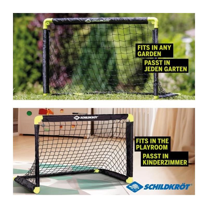 But de football pliable SCHILDKRÖT - Facile à ranger - 90 x 60 x 60 cm