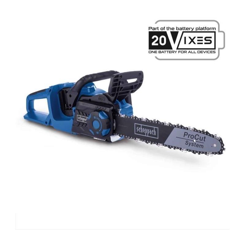 Tronçonneuse sans fil SCHEPPACH 20V IXES - Coupe 20cm