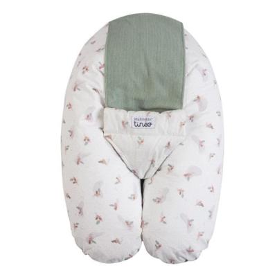 Coussin de Grossesse et d'Allaitement TINEO 3 en 1 Multirelax - Éponge Vert