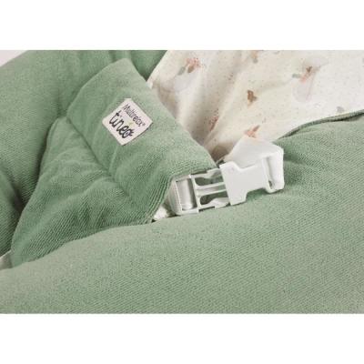 Coussin de Grossesse et d'Allaitement TINEO 3 en 1 Multirelax - Éponge Vert