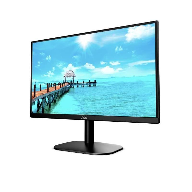 Écran PC AOC 24B2XH 23,8" FHD IPS 75Hz 4ms - Noir