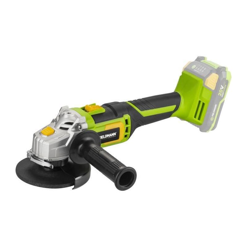 Meuleuse d'angle sans fil FIELDMANN - 20V - 115 mm - Meulage facile