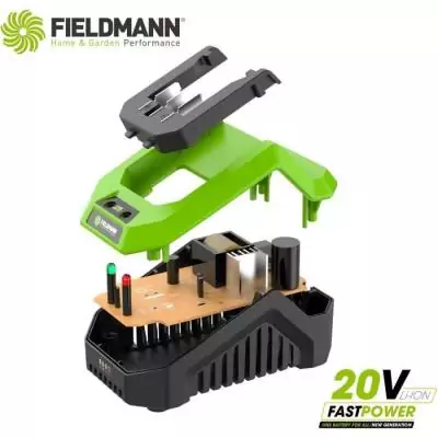 Chargeur FIELDMANN pour batterie 20V - Charge 2Ah rapide