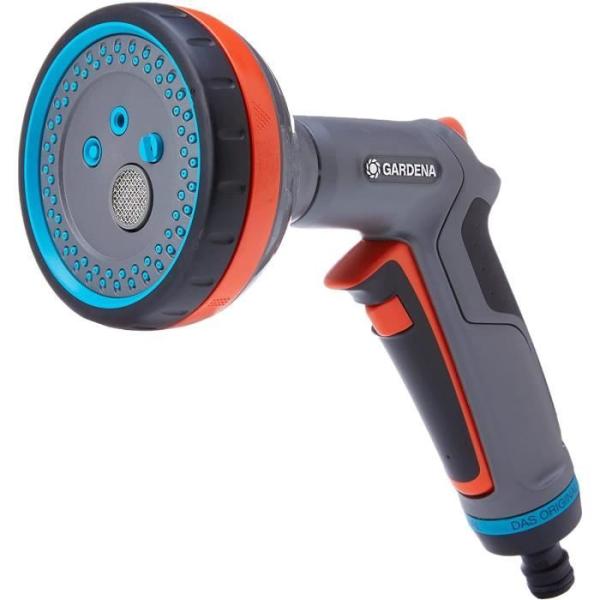 Pistolet d'arrosage multi-applications Comfort GARDENA - 5 types de jets - Garantie 5 ans