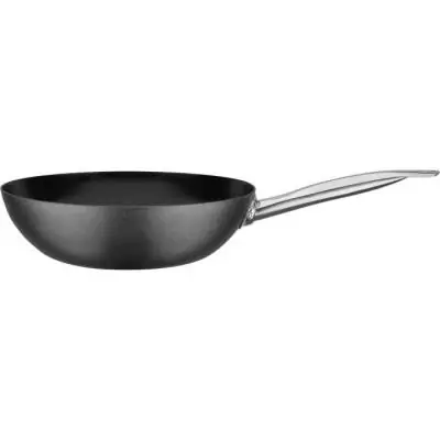 Poêle Wok en acier carbone GSW Avanti 28 cm - Induction