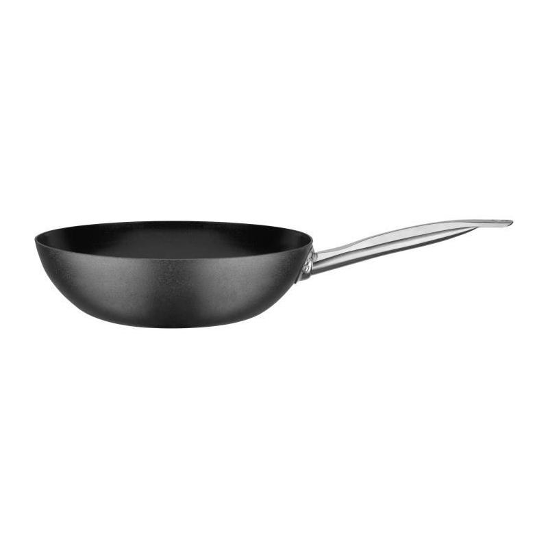 Poêle Wok en acier carbone GSW Avanti 28 cm - Induction