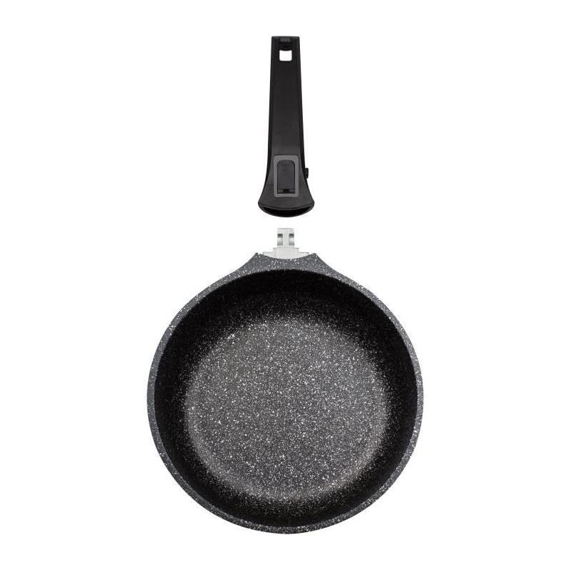 Poêle aluminium GSW Easy Click 32 cm - Induction - Pratique et performante