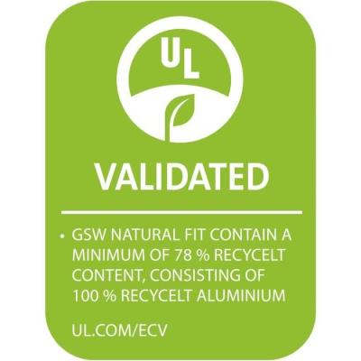 Poêle fonte d'aluminium 24 cm GSW NATURAL FIT - Recyclée sans PFAS - Induction