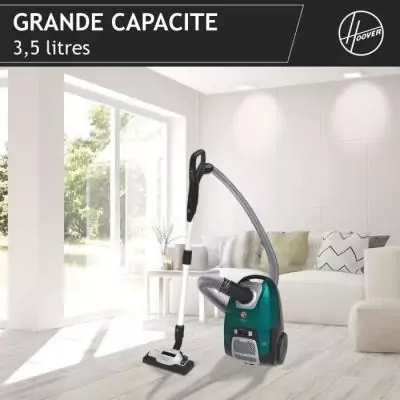 Aspirateur Traineau avec Sac - HOOVER HE530ALG - Spécial animaux et allergies