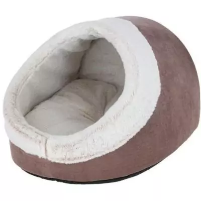 Igloo pour chats JANA - Confortable et stylé - Marron