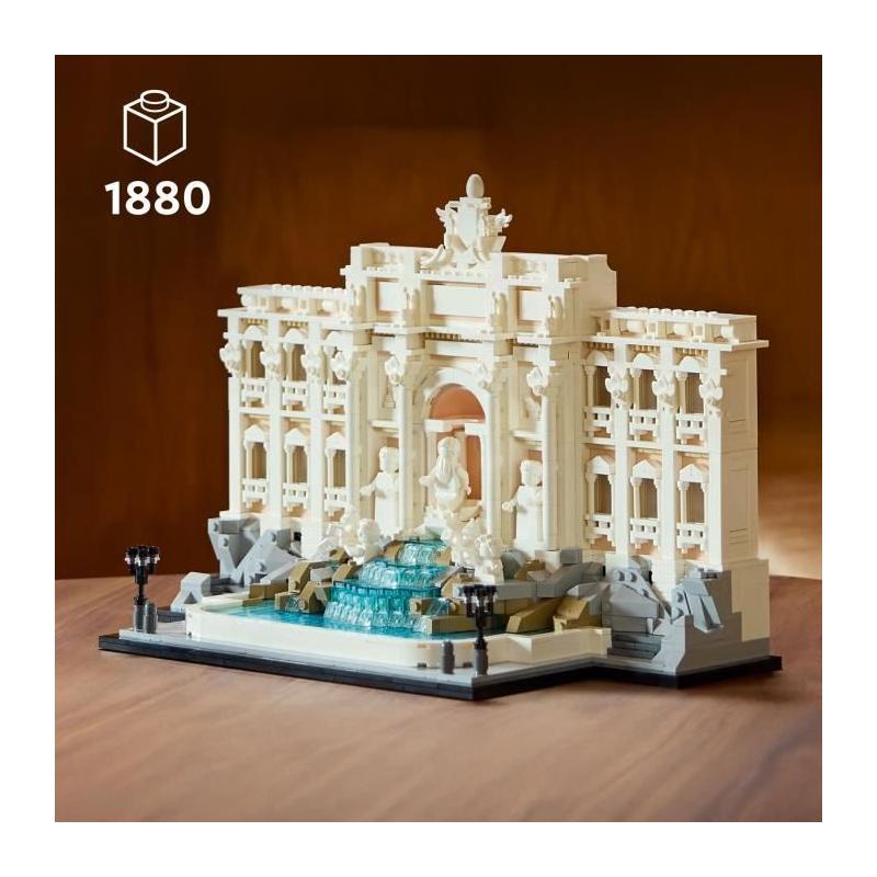 LEGO Architecture 21062 La fontaine de Trevi - Rome en 52x39x11 cm