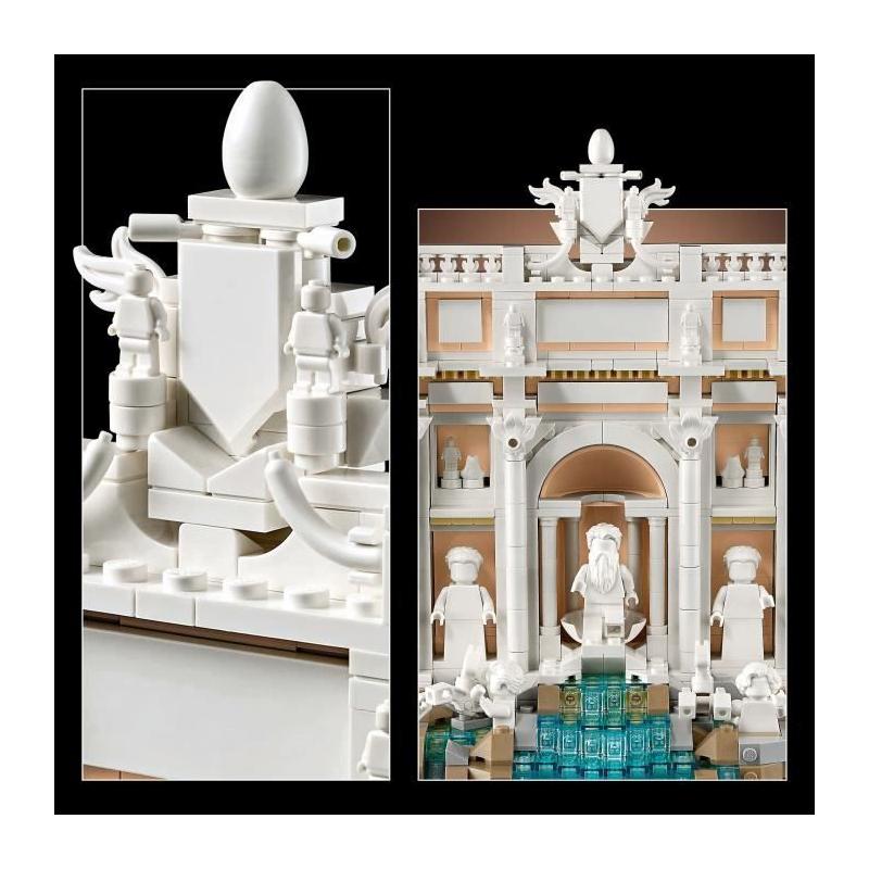LEGO Architecture 21062 La fontaine de Trevi - Rome en 52x39x11 cm