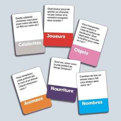 Questions délirantes pour surprendre vos amis - Jeu d'ambiance - MEGABLEU - 14 ans+