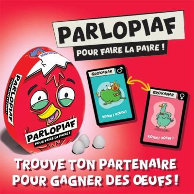 PARLOPIAF - Jeu d'ambiance pour des 8 ans - MEGABLEU