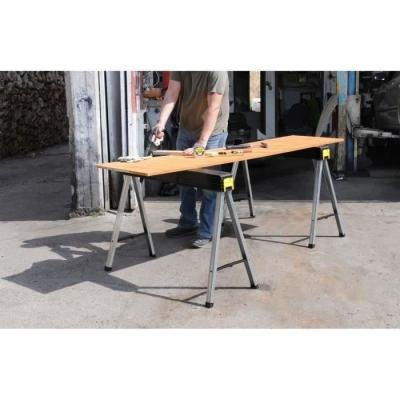 Lot de 2 tréteaux pliables STANLEY - Pratiques et robustes