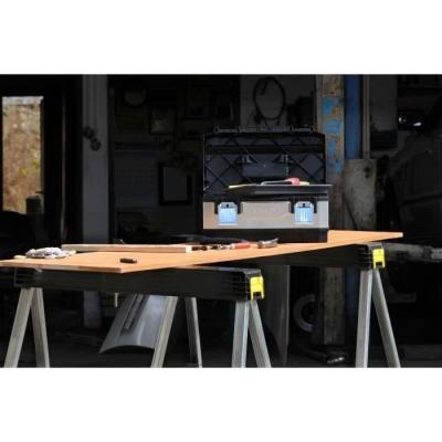 Lot de 2 tréteaux pliables STANLEY - Pratiques et robustes
