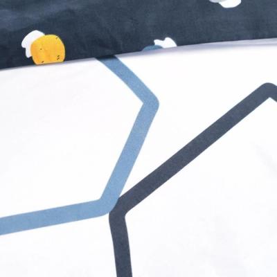 Parure de lit TODAY Sunshine 2 personnes 260x240cm - Motifs en coton