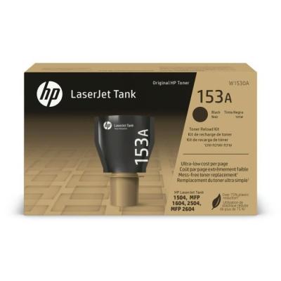 Recharge de toner noir HP 153A authentique pour LaserJet Tank (W1530A)