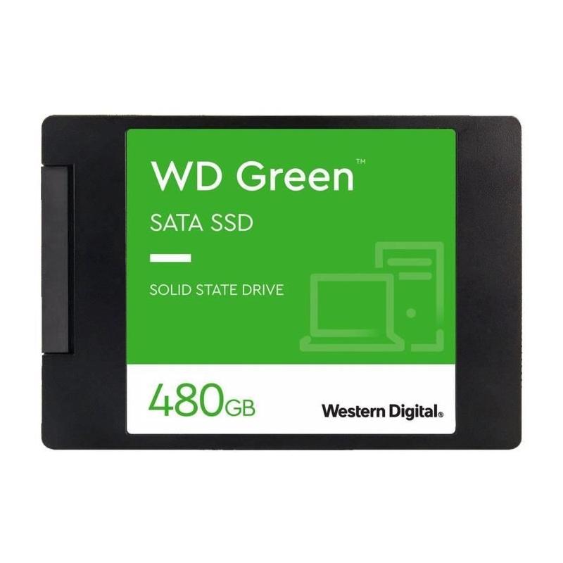 Disque SSD Interne Western Digital Green 480Go 2,5" - Performances Exceptionnelles
