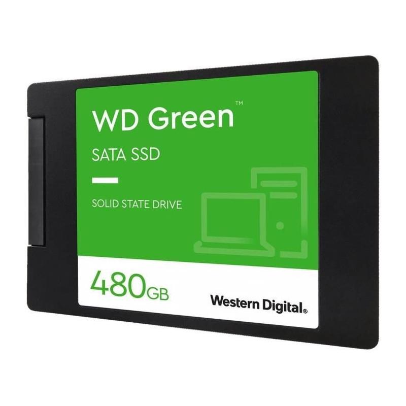 Disque SSD Interne Western Digital Green 480Go 2,5" - Performances Exceptionnelles