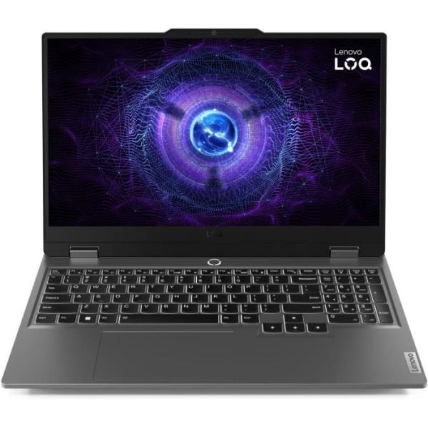 PC Portable Gamer LENOVO LOQ 15IAX9 | Sans Windows - 15,6'' FHD 144Hz - Core i512450H - RTX 4050 105W - RAM 24Go - SSD 512Go AZE