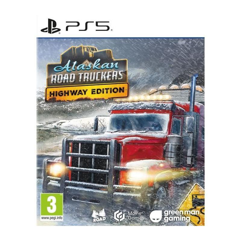 Course palpitante des camionneurs de l'Alaska sur la route - PS5