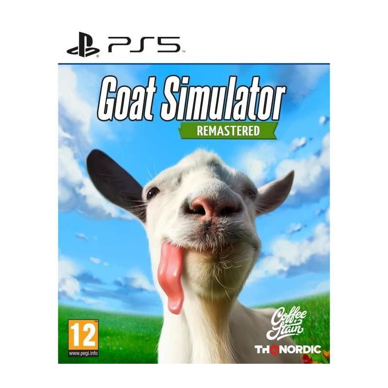 Goat Simulator Remastered - Jeu PS5: Expérience hilarante en 3D