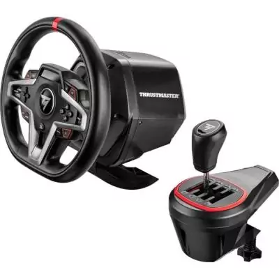 Levier de vitesses THRUSTMASTER TH8S Noir et Rouge - Support de Simulation Levier de vitesses THRUSTMASTER TH8S Noir et Rouge - Support de Simulation