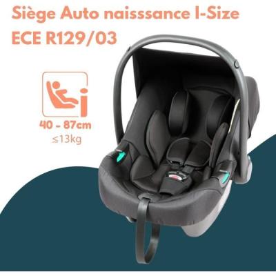 Poussette double jumeaux BAMBISOL: Combiné Poussette + Siège Auto I-size