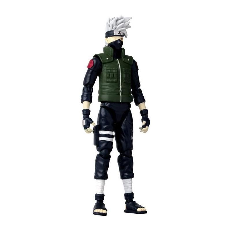 Figurine Anime Heroes - Naruto Shippuden Kakashi Hatake (4ème Grande Guerre Ninja) - 17 cm