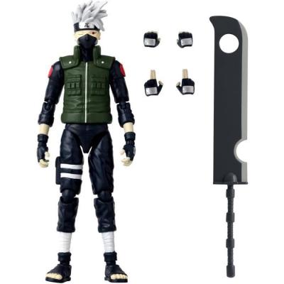 Figurine Anime Heroes - Naruto Shippuden Kakashi Hatake (4ème Grande Guerre Ninja) - 17 cm
