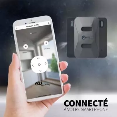 Robot Lave-vitres EZICLEAN Windobot S6 ULTRA - Performant et Silencieux