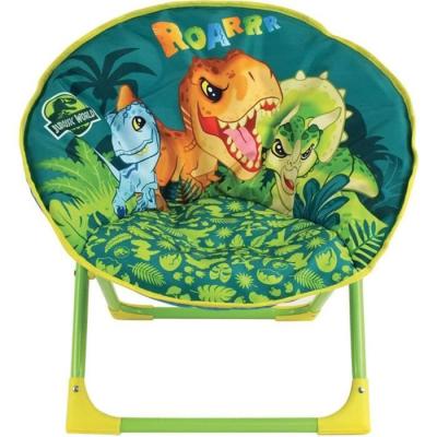 Chaise Enfant Dinosaure Fun House - Pliable - H.47 x L.54 x P.42 cm