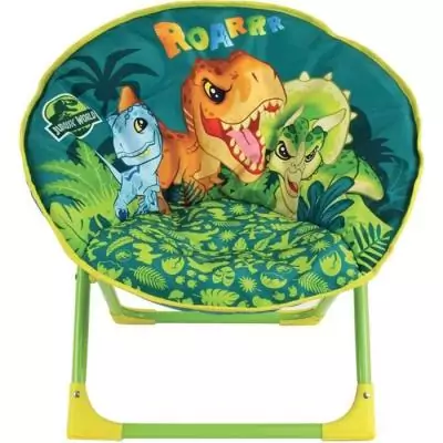 Chaise Enfant Dinosaure Fun House - Pliable - H.47 x L.54 x P.42 cm