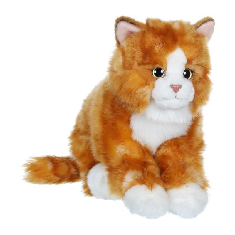 Peluche Gipsy Toys Mimiz Roux et Blanc - 28 cm