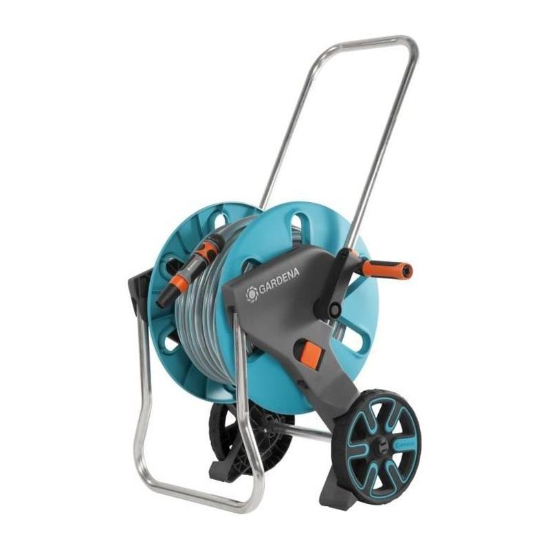 Dévidoir CleverRoll GARDENA taille M 25m - Pour petit jardin