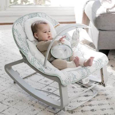 Transat bébé bascule évolutif 3-en-1 Keep Cozy -Spruce- : confort et amusement
