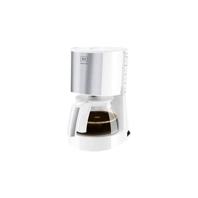 Cafetière filtre MELITTA Enjoy Top Glass Blanc - 15 tasses